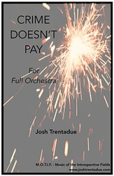Crime Doesn't Pay Orchestra sheet music cover